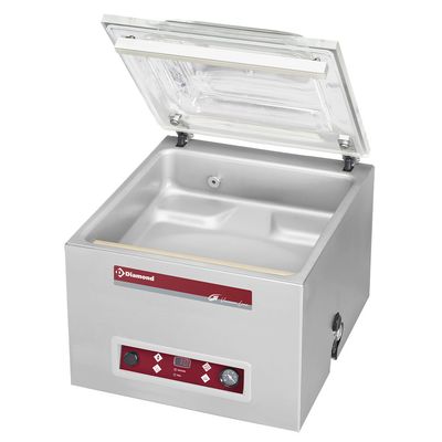 Vacuum machine, chamber 420x370xh135 mm - 16 m3/h