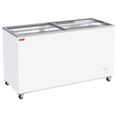 Freezer, chest, 503 liters, sliding lids on wheels