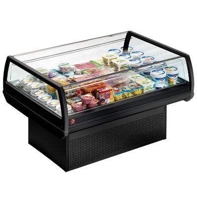 Panoramic self-service refrigerated counter