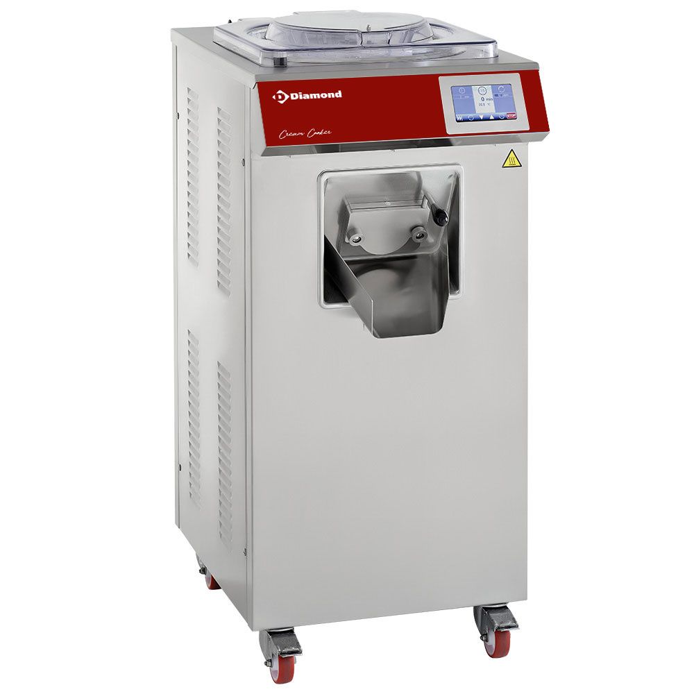 Universal cream/sauce cooker 30 liters/h, water condenser, VV andTOUCH SCREEN