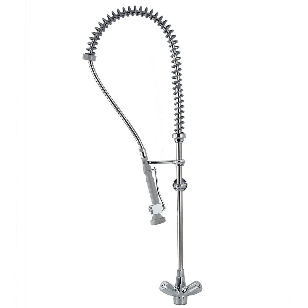 Nozzle with faucet mixer, &quot;Heavy-Duty&quot; (exit MONO)