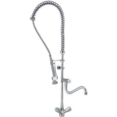 Nozzle and faucet with mixer,&quot;Heavy-Duty&quot;  (exit MONO)