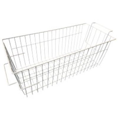 Basket in plasticized steel (766x275xh230 mm) for panoramic deep freezez VISUAL