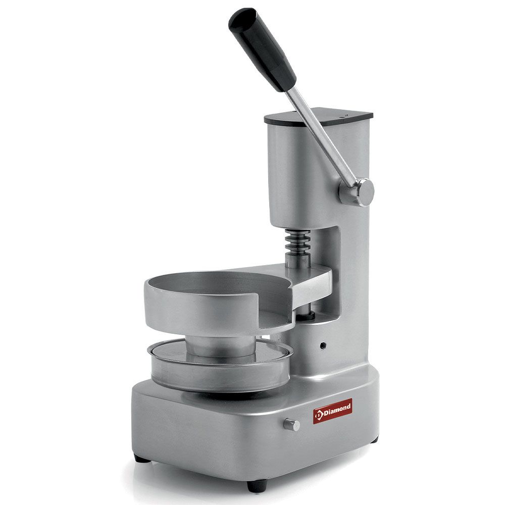 Manual hamburger press