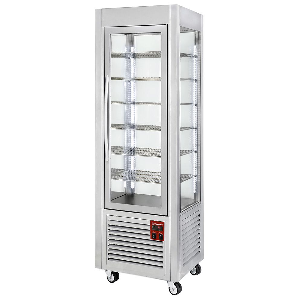 Panoramic display, 5 levels, 360 LT, Stainless Steel.