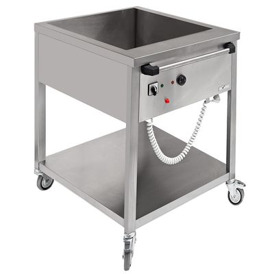 Mobile Bain Marie 2x GN1/1