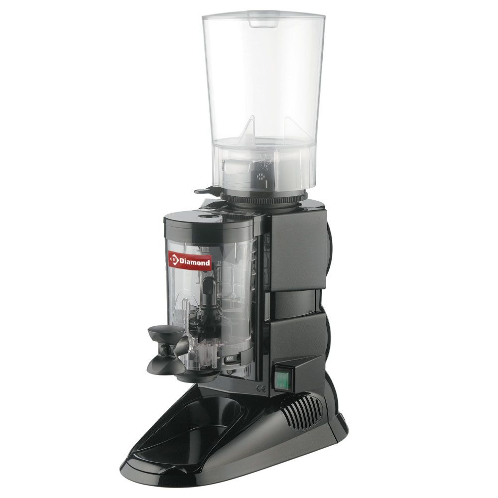 Automatic coffee grinder with portion unit