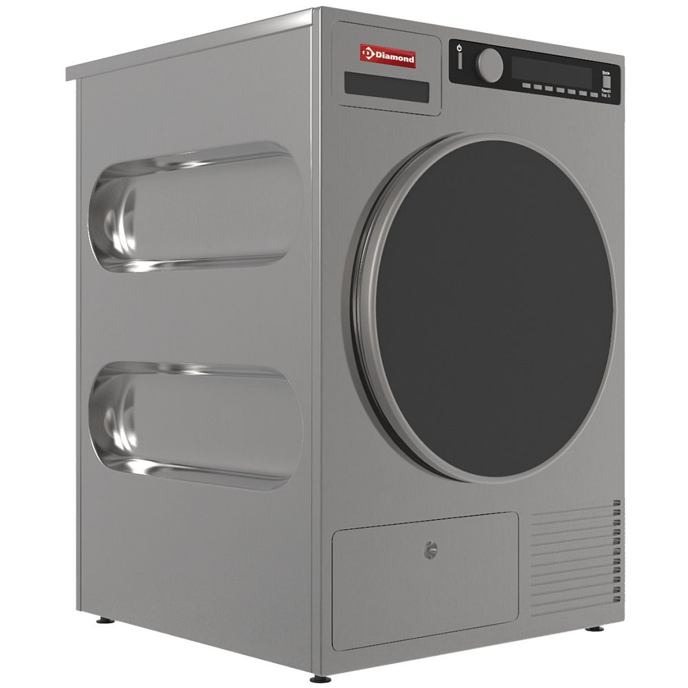 Tumble dryer 6,5 kg &quot;inox-Titanium&quot;, with condenser