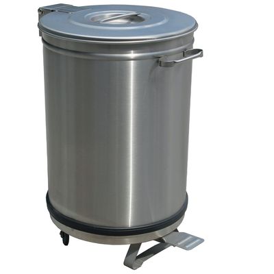 Dustbin, lid with pedal - 50 liters