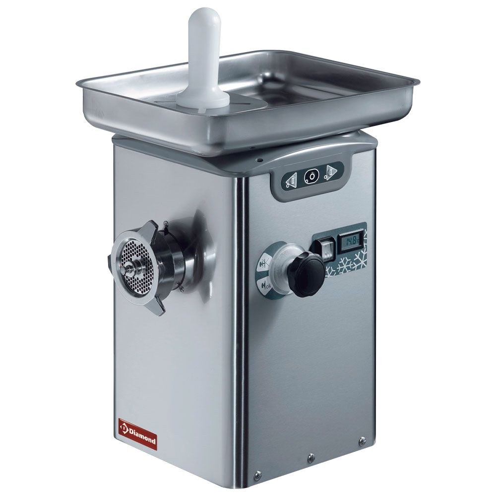 Refrigerated meat mincer N°22, stainless steel construction