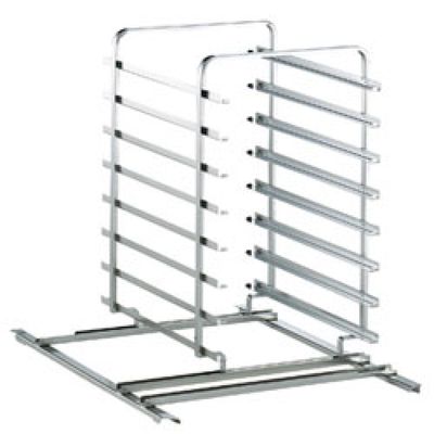 Loader on wheels, 8x 600x400 (Space 80mm), oven 10x GN 2/1