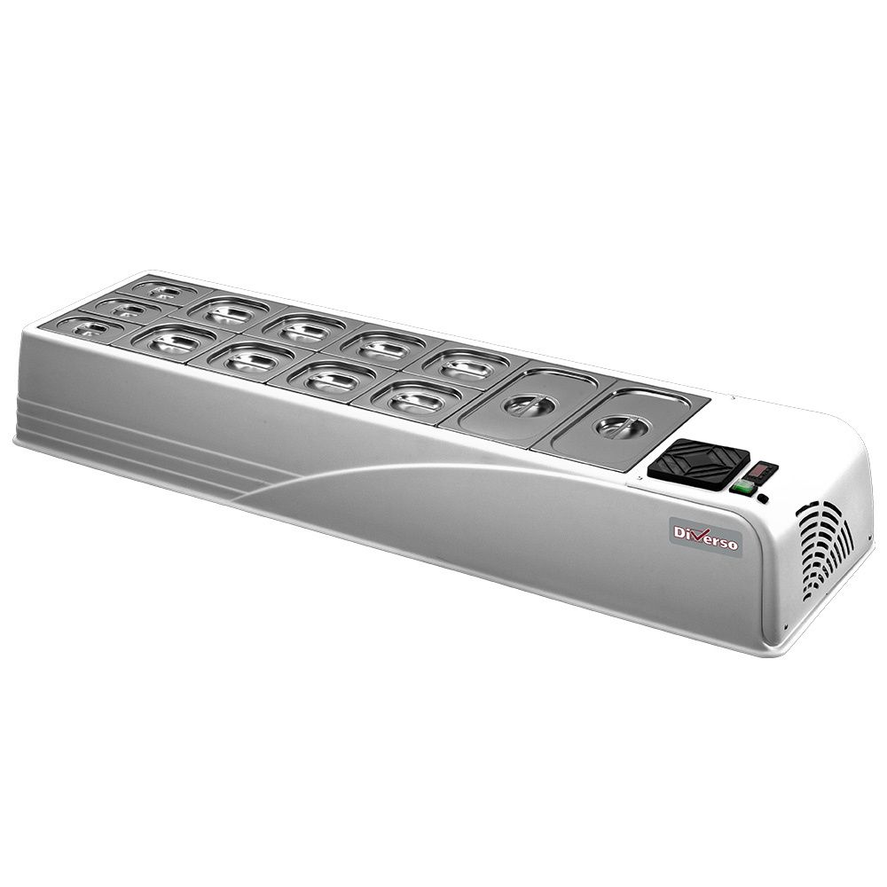 Structure frigorifique 7 GN 1/3 h150 mm