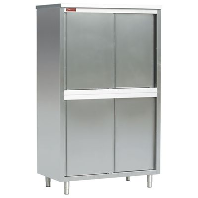 High cupboard, sliding doors