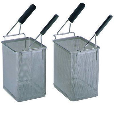 Set 2 cooker baskets 24,5lit., 2 handles (2x GN 1/2)