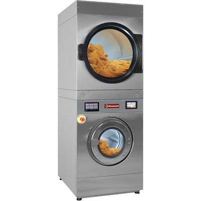 Washing machine with super spin-drying 11 kg (electric) + rotary dryer 11 kg (gas) TOUCH SCREEN