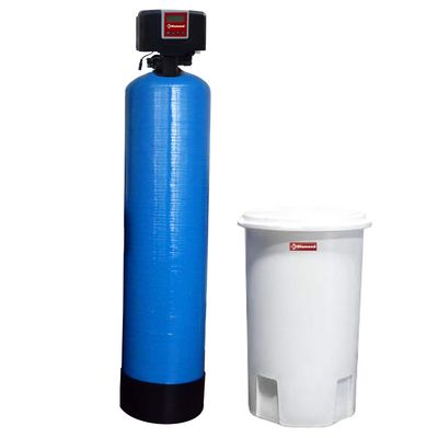 Chrono-volumetric water softener, 60 L., with external carboy