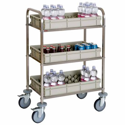 Carriage for minibars filling