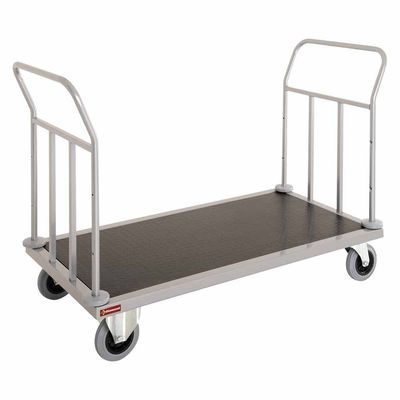 Luggage transfer carriage, double handle