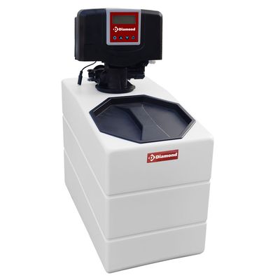 Chrono-volumetric water softener, 8 Lit, monobloc
