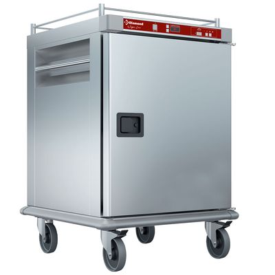 Heated trolley for meals, 10 GN 2/1, hygrometric control