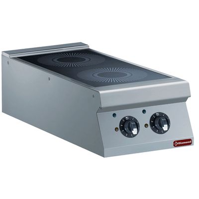 Electric cooker with 2 induction cooking zones -TOP-