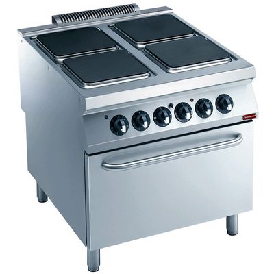 Electric cooker, 4 cooking hobs, electric oven