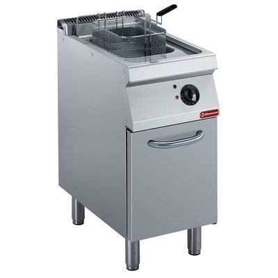 Electric fryer 14 liters, on cupboard