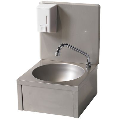 Wall hand sink with soap dispenser 500ml
