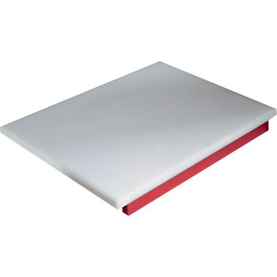 Polyethylene cutting boards for meat (red)