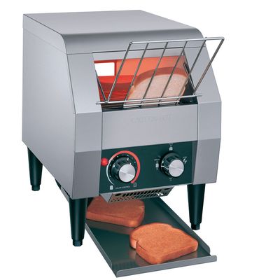 Toaster with conveyor-belt