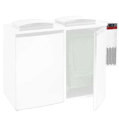 Cooling unit for waste cooler