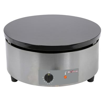 Electric crepe pan, high output, Ø 400 mm "enameled"