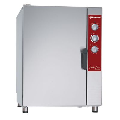 Electric oven regeneration - holding 10x GN 1/1 + humidifier