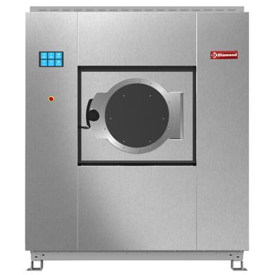 Industrial washing machine with super spin-drying, 40 kg "stainless steel"