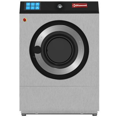Washing machine with super spin-drying, 18 kg "stainless steel"
