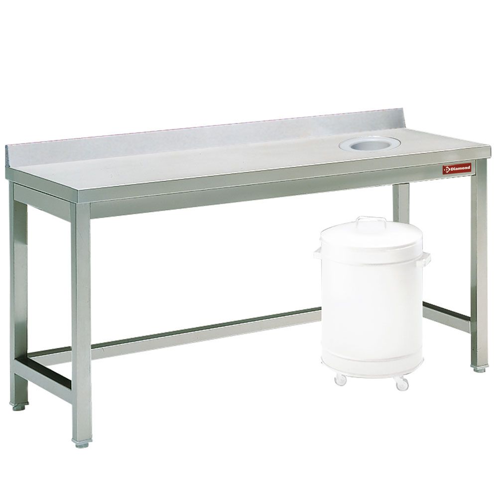 Cleaning and sorting table