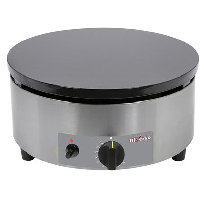 Gas crepe pan high output, Ø 400 mm "enameled"