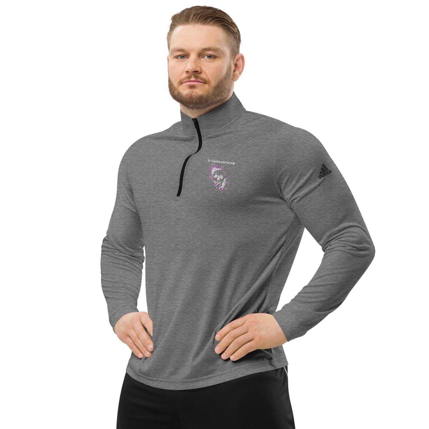 Vamanos - Adidas Quarter zip pullover