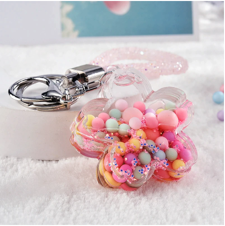The Floral Boba Baby Keychain Collection
