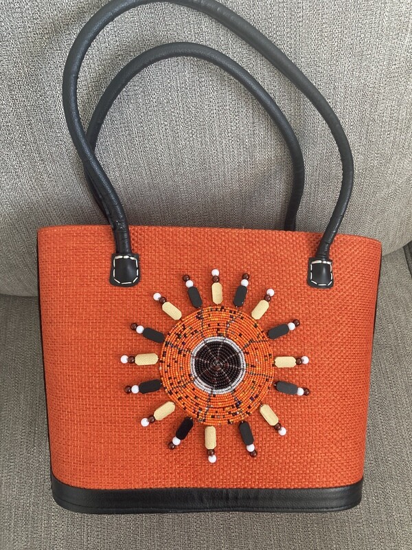 Sana Orange Tote