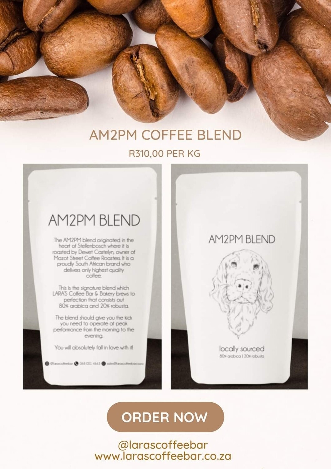 1KG LARA&#39;s Mocha Blend