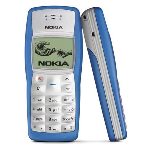 (Refurbished) Nokia 1100 (Single Sim, 1.2 Inches Display, Assorted Color) - Superb Condition, Like New
