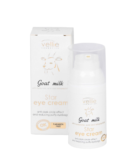 Contour des yeux au lait de chèvre