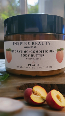 Peach Hydrating &amp; Conditioning Body Butter Cream