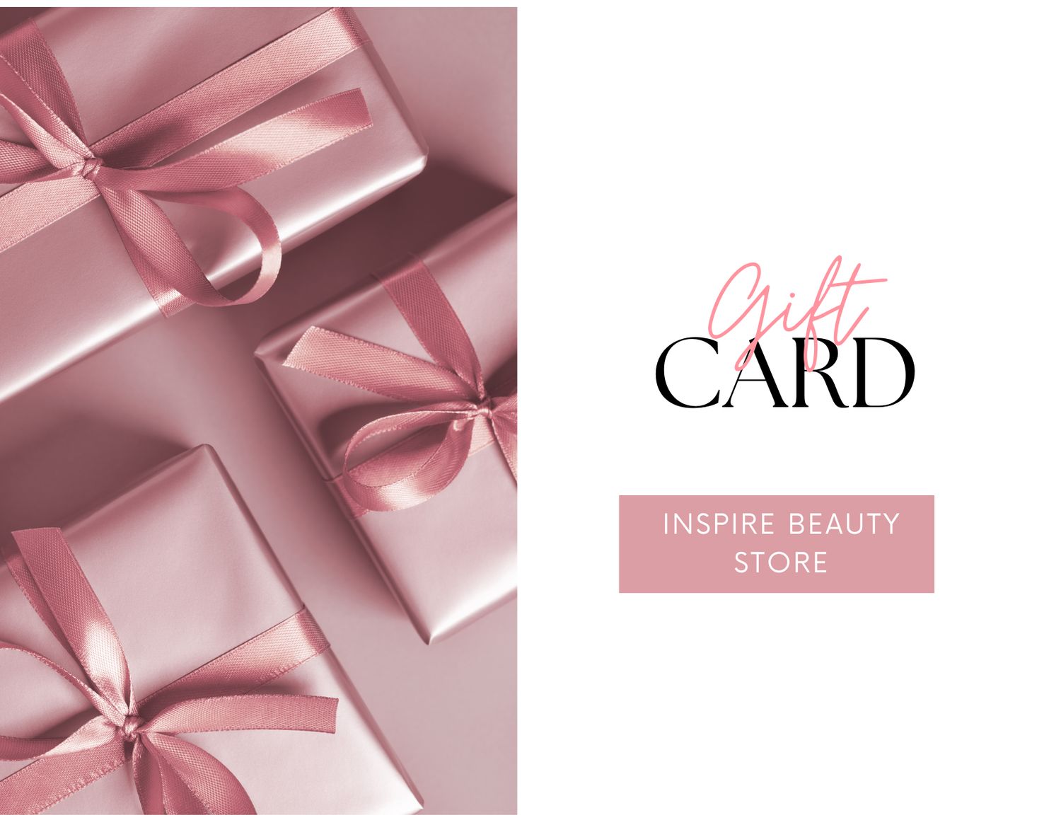 Inspire Beauty Gift card
