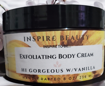 Hi Gorgeous w/Vanilla Exfoliating Body Cream