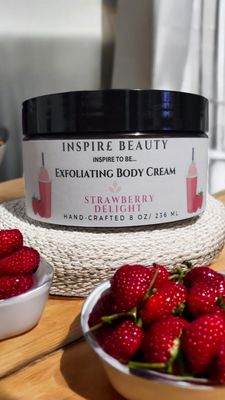 Strawberry Delight Exfoliating Body Cream