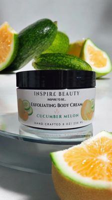 Cucumber Melon Exfoliating Body Cream
