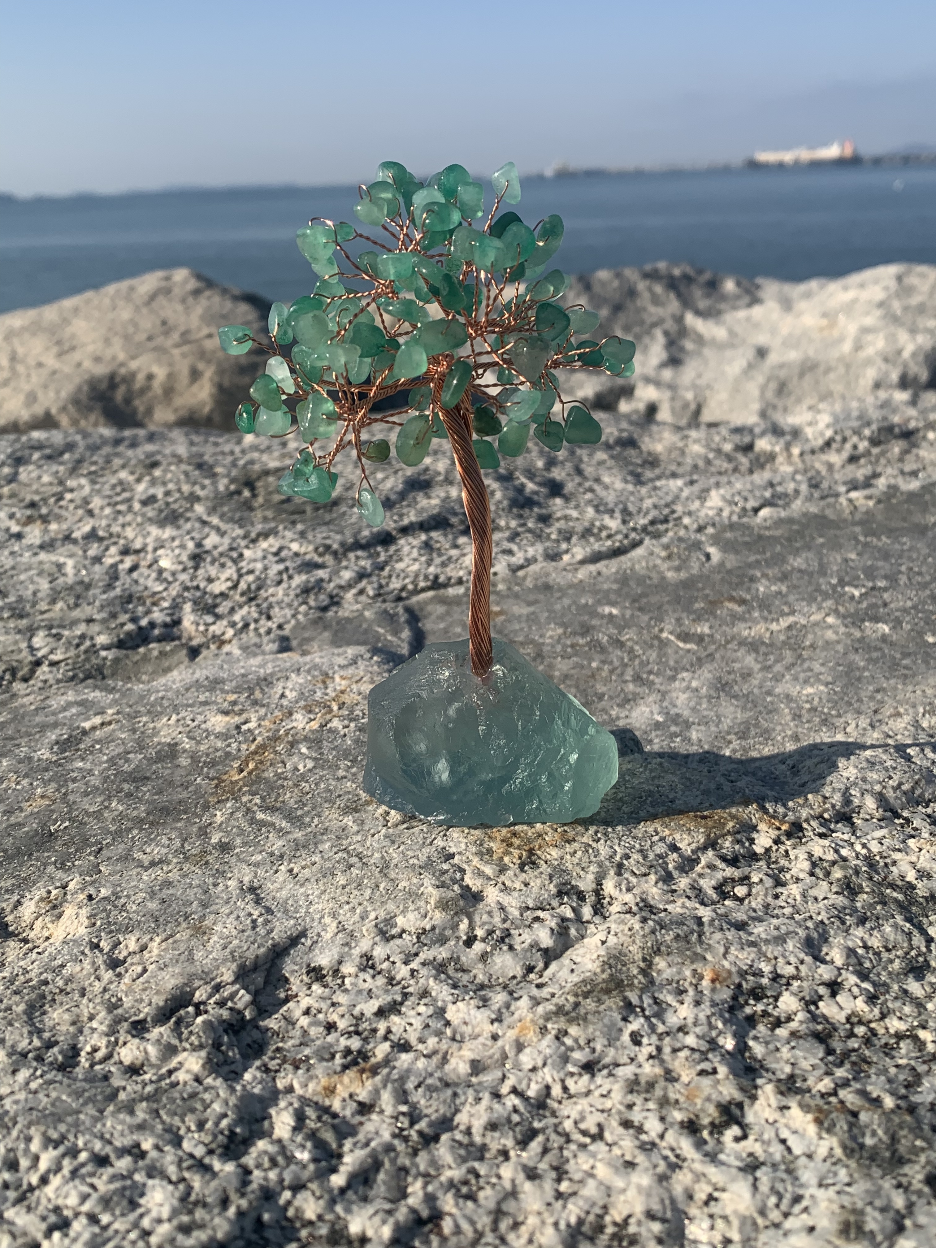 Tree of Life (Green Flourite based Green Aventurine)