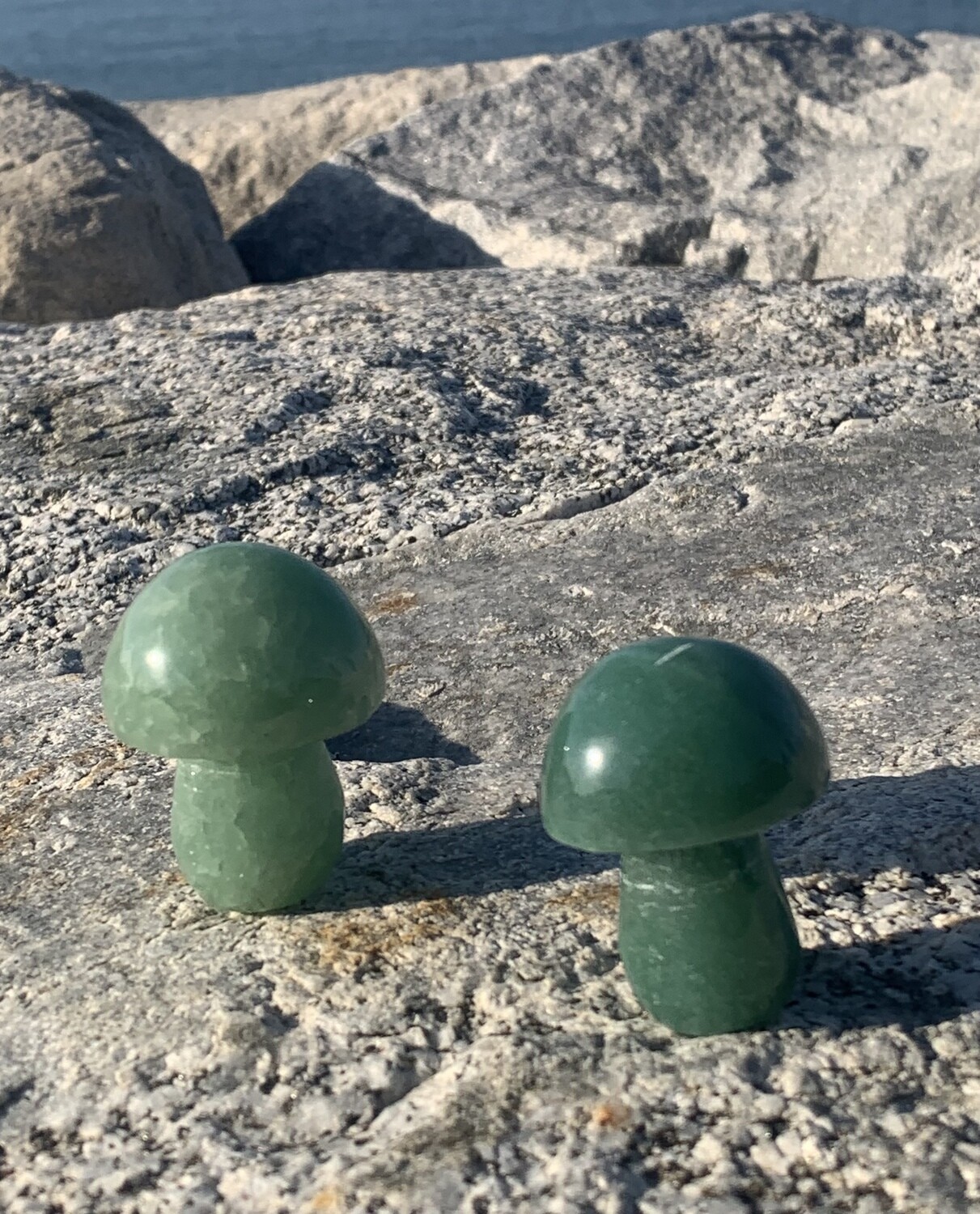 Green Aventurine Mushroom